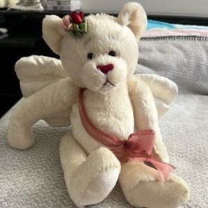 Angel bear plush